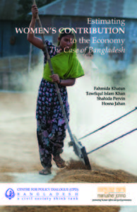 Estimating Women’s Contribution to the Economy_The Case of Bangladesh 2015_cover