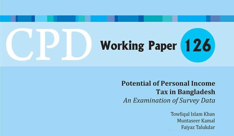 Potential of Personal Income Tax in Bangladesh: An Examination of Survey Data