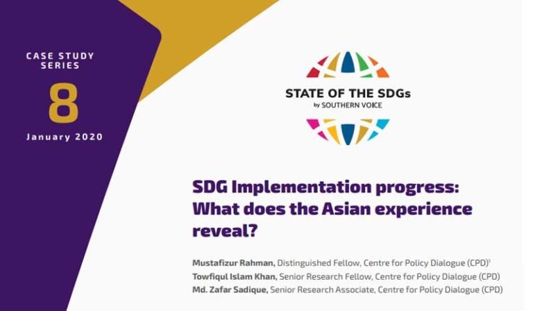 SDG Implementation progress: What does the Asian experience reveal?