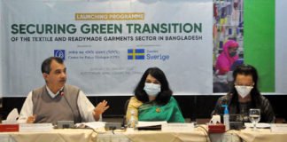 Greening of the textile and RMG sector is crucial for Bangladesh’s sustainable development