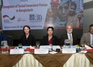 Implementation of social insurance scheme can be facilitated by the newly formed forum