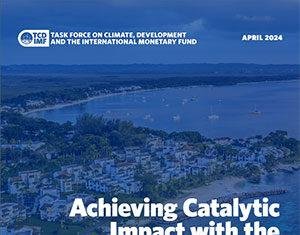 Achieving Catalytic Impact with the Resilience and Sustainability Trust