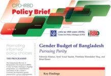 Gender Budget of Bangladesh – Pursuing Parity