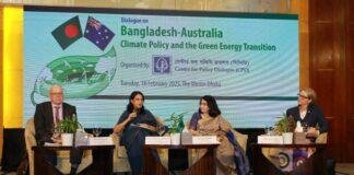Bangladesh and Australia Strengthen Collaboration on Climate Policy and Green Energy Transition