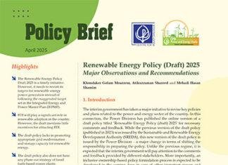 Renewable Energy Policy (Draft) 2025 – Major Observations and Recommendations