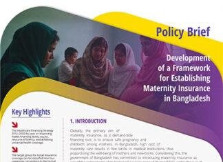 Development of a Framework for Establishing Maternity Insurance in Bangladesh