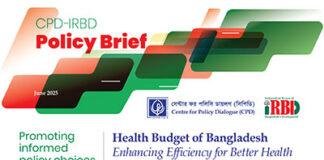 Health Budget of Bangladesh – Enhancing Efficiency for Better Health Delivery