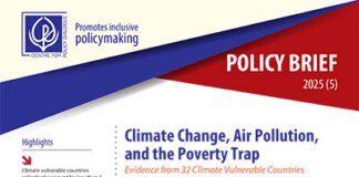 Climate Change, Air Pollution, and the Poverty Trap – Evidence from 32 Climate Vulnerable Countries