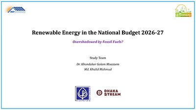 Renewable Energy in the National Budget 2026-27: Overshadowed by Fossil Fuels?