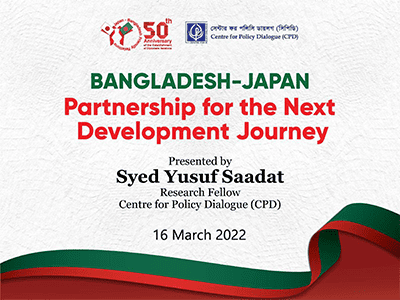 Bangladesh-Japan Partnership for the Next Development Journey