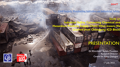 Industrial Safety Concerning Chemical and Hazardous Products Supply Chain