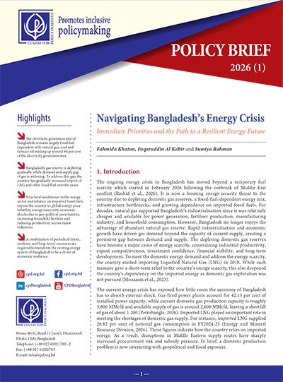 Navigating Bangladesh’s Energy Crisis: Immediate Priorities and the Path to a Resilient Energy Future