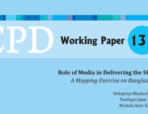 CPD Working Paper 131: Role of Media in Delivering the SDGs