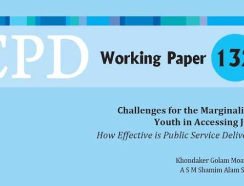 CPD Working Paper 132: Challenges for the Marginalised Youth in Accessing Jobs