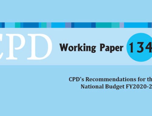 CPD Working Paper 134: CPD’s Recommendations for the National Budget FY2020-21