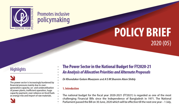 Centre For Policy Dialogue Cpd