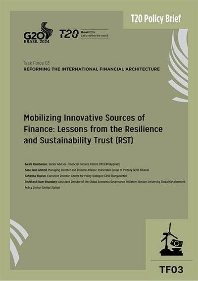 Mobilizing Innovative Sources of Finance