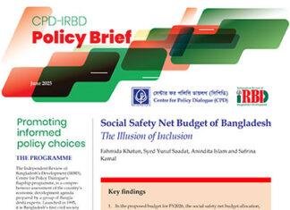 Social Safety Net Budget of Bangladesh – The Illusion of Inclusion